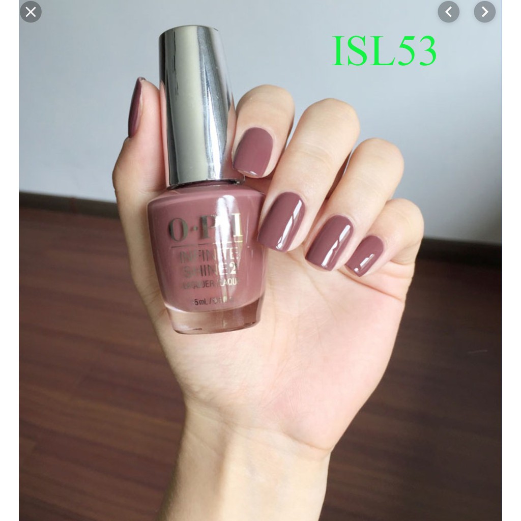 Sơn Gel Lạnh OPI Sơn Nắp Bạc Siêu Bóng (ISL53)