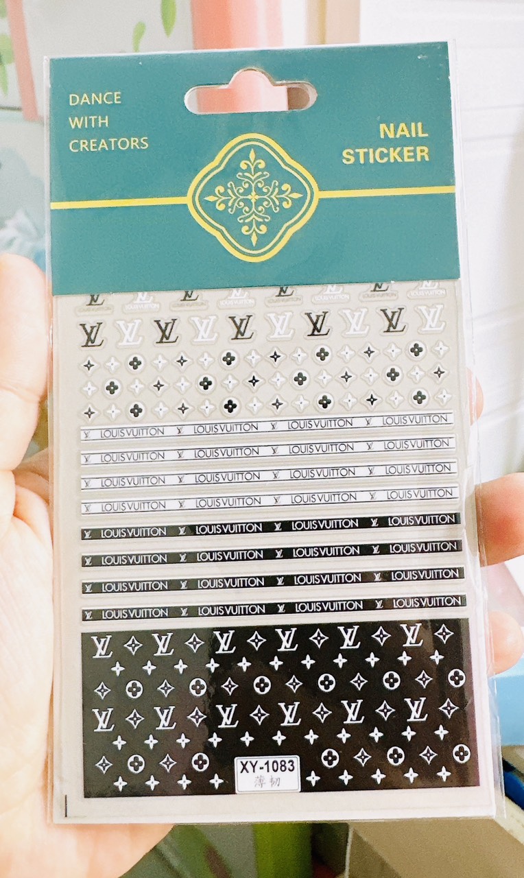 (hàng mới về ) Stick 5d, stick lụa thương hiệu dành cho Nail
