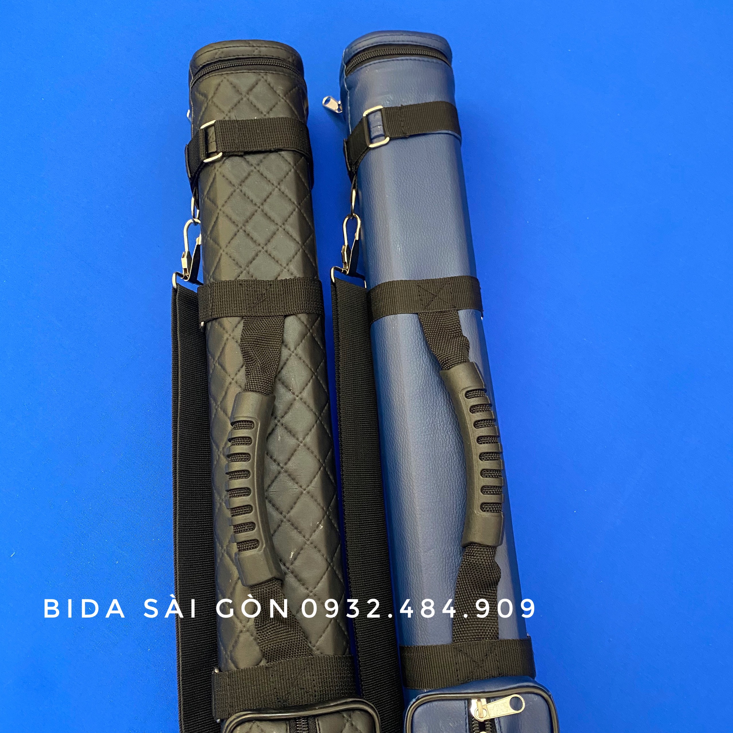 [Sale] Bao da đựng 2 cơ bida (2 ngọn x2 đuôi)