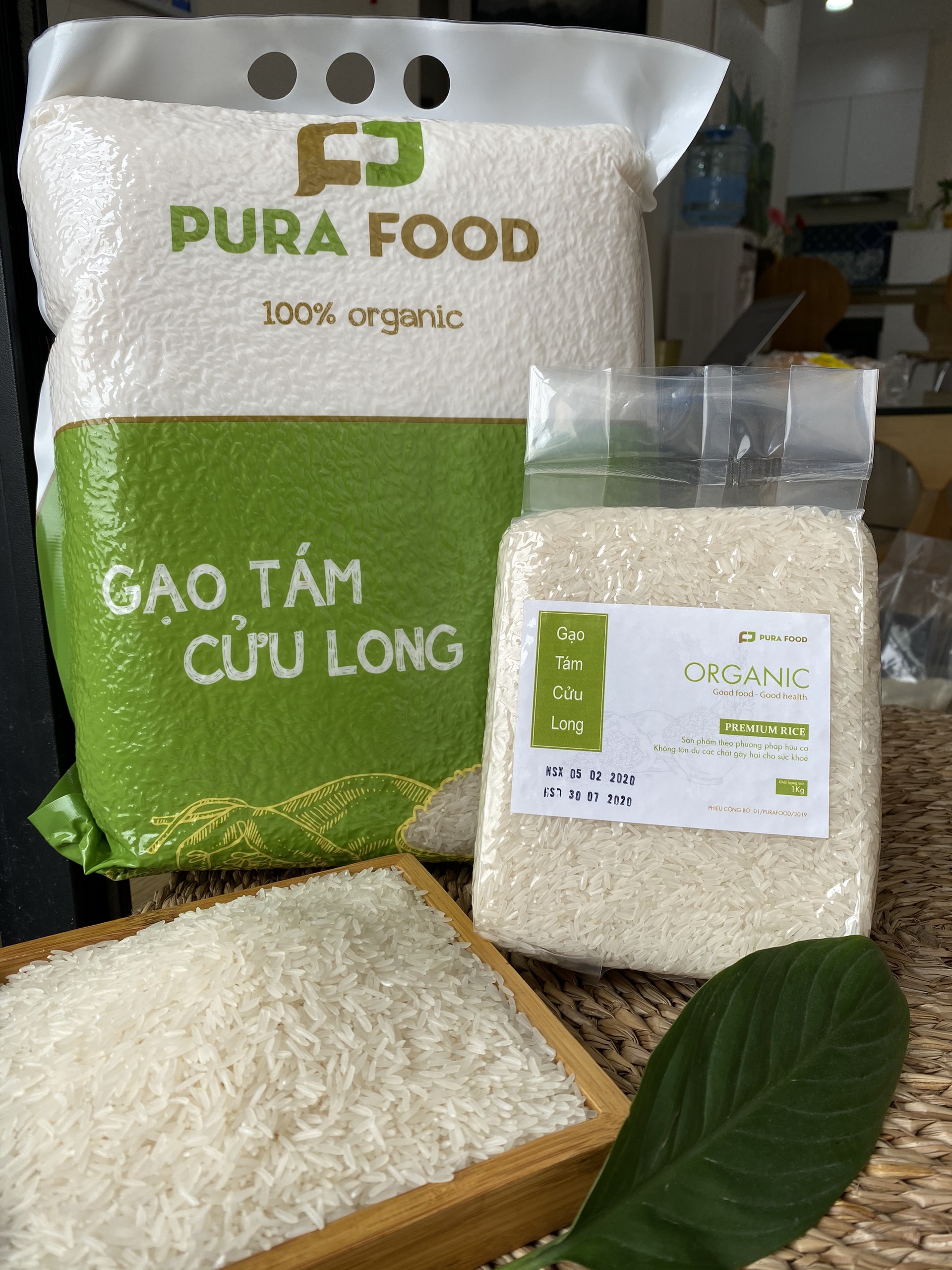 Gạo Hữu Cơ Tám Cửu Long