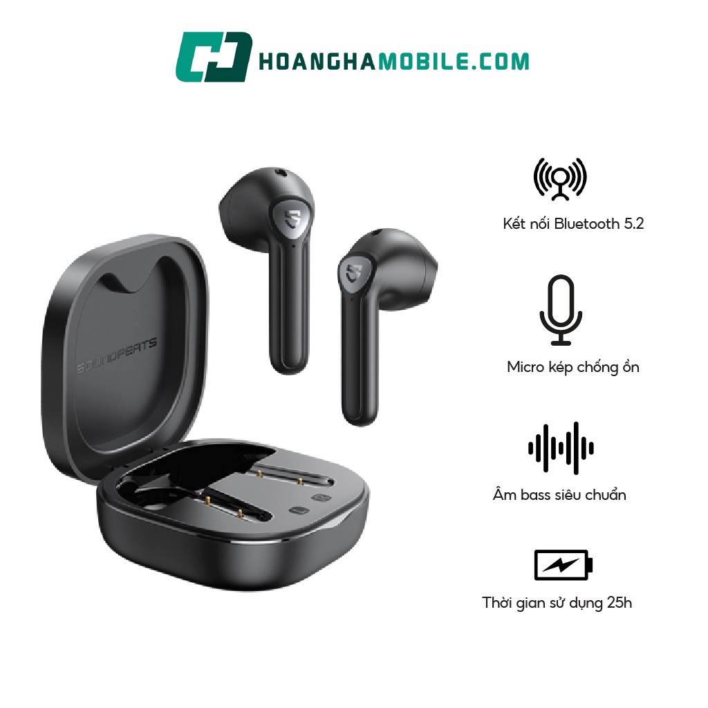 Tai Nghe Bluetooth Earbuds Soundpeats True Air 2 - Chính Hãng