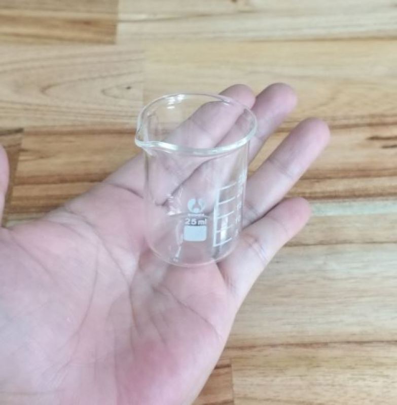 Cốc đốt thấp thành dùng cho phòng thí nghiệm 25ml