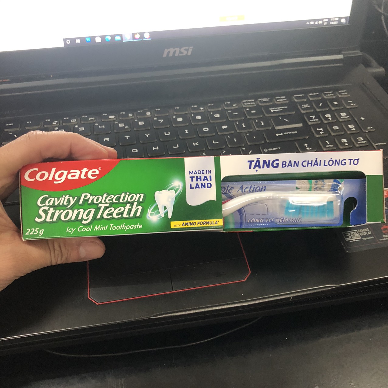 [HCM]Kem đánh răng Colgate ngừa sâu răng 225g