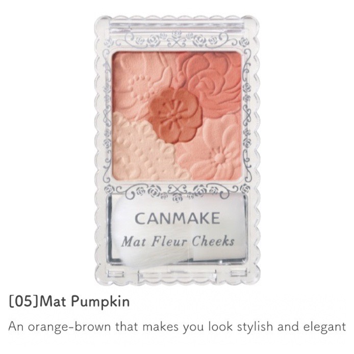 Má hồng Canmake Mat Fleur - Glow Fleur Cheeks