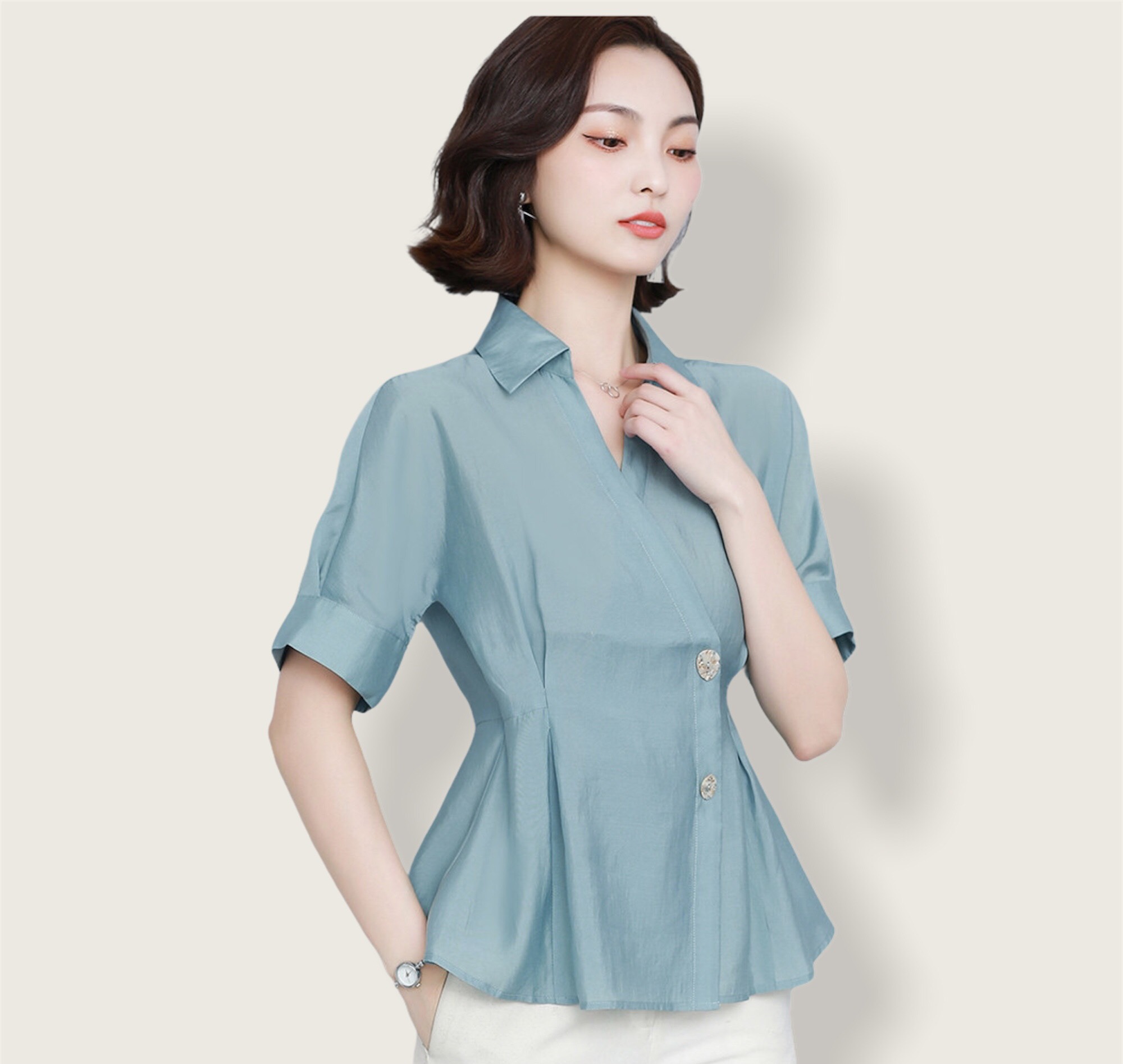 áo sơ mi cao cấp ( thời trang trung niên Anitagreen) tv16-321
