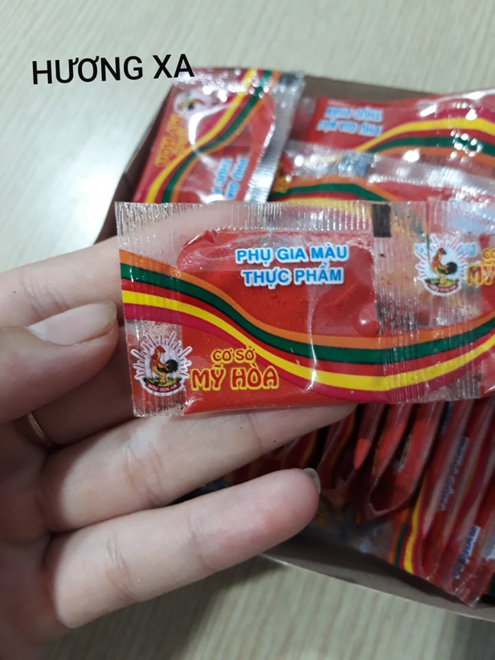 MÀU GẠCH TÔM - HỘP 100 GÓI-combo 2 hộp