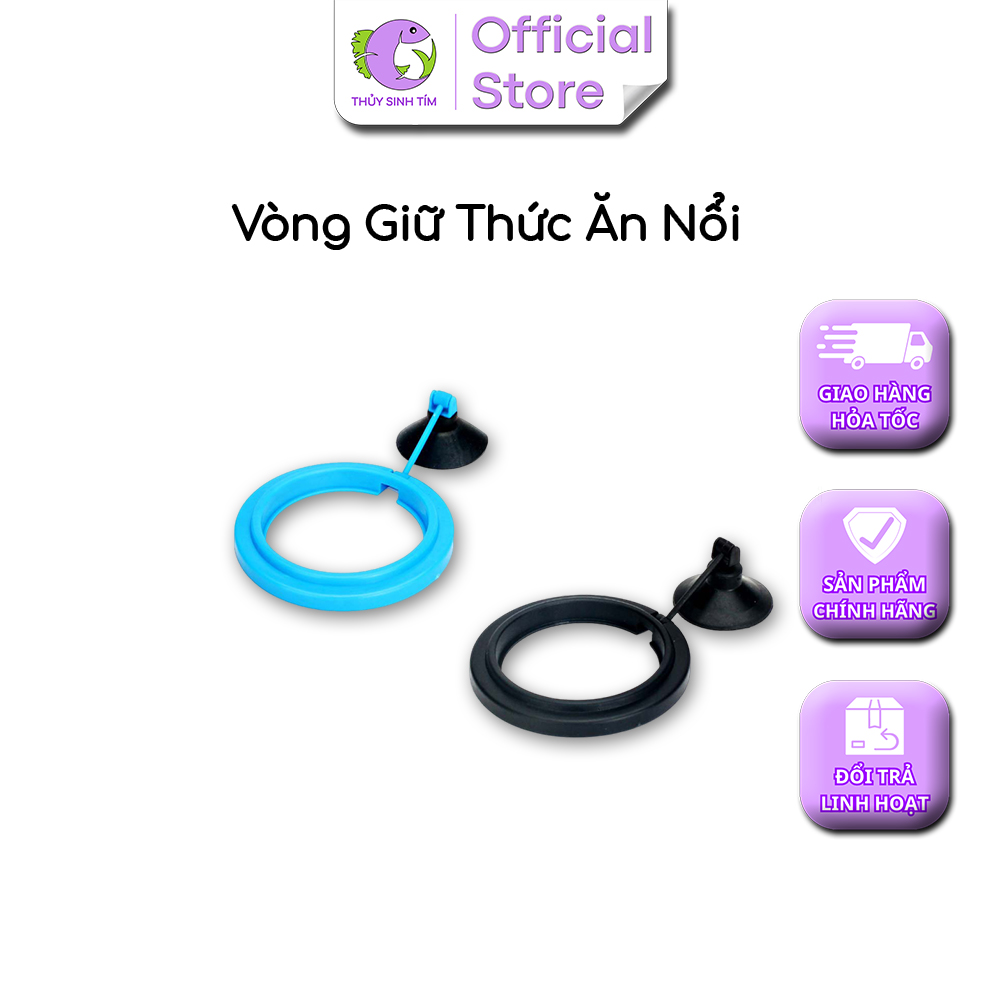 Vòng Giữ Thức Ăn Nổi Cho Cá Cảnh