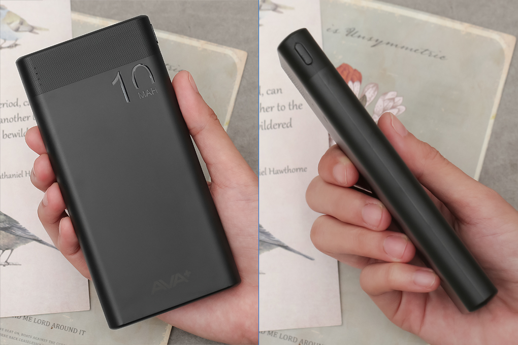 Pin sạc dự phòng Polymer 10000mAh AVA+ JP208(Like new)