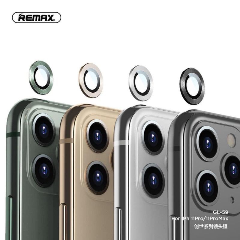 [Lấy mã miễn phí vận chuyển] [Bộ 3 mắt] Dán từng mắt camera chống trầy bảo vệ IPhone 12 / Iphone 12 Mini  / IPhone 12 Pro Max chính hãng Remax