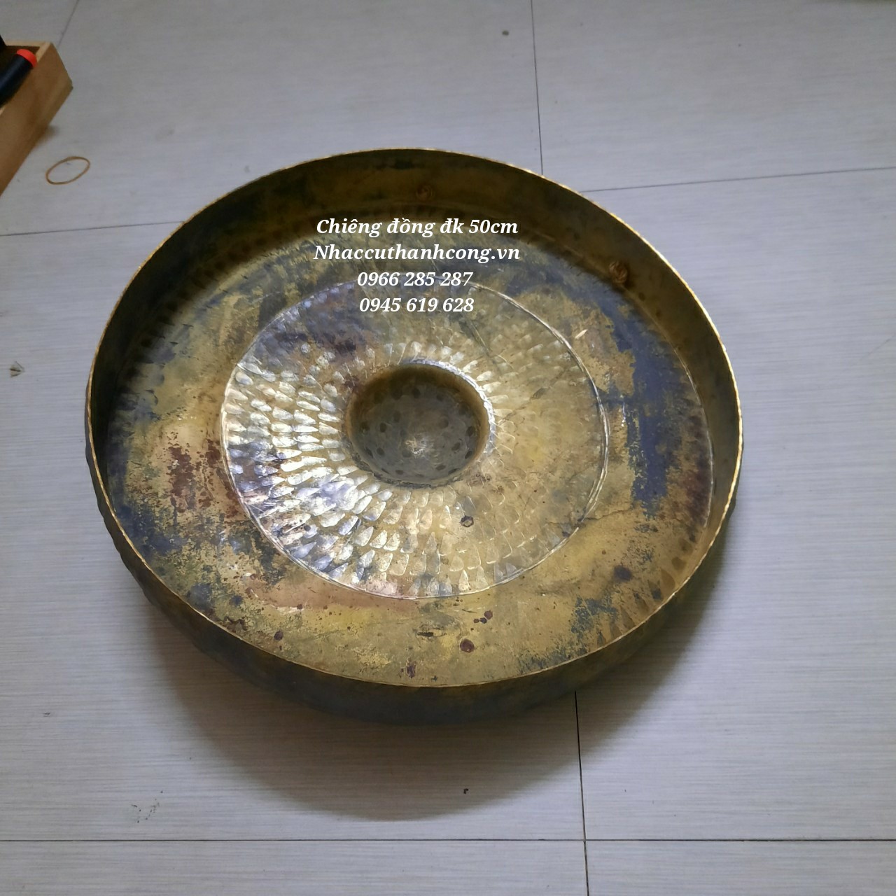 Công chiêng tây nguyên đường kính 50cm