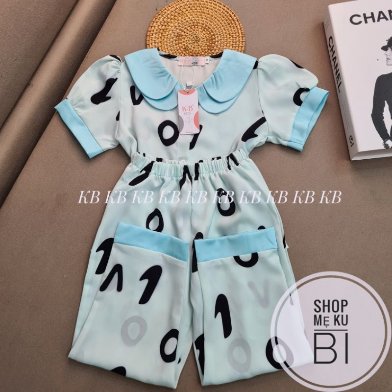 Pizama áo cộc quần dài bé gái (14_42kg)