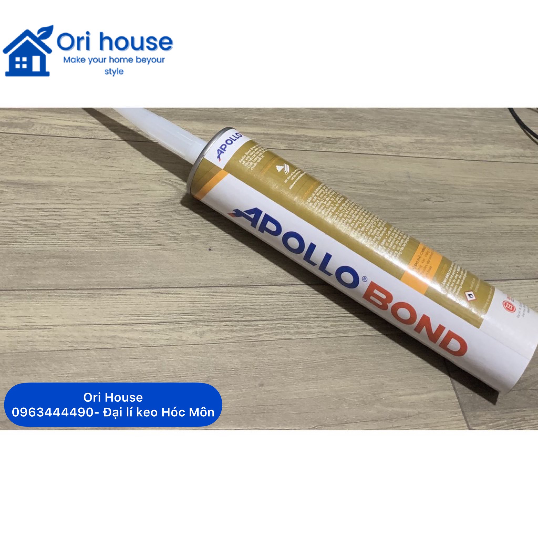 Keo Dán Đa Năng Apollo BOND ( dán alu, gỗ, gạch, bê tông, kim loại, gương...)