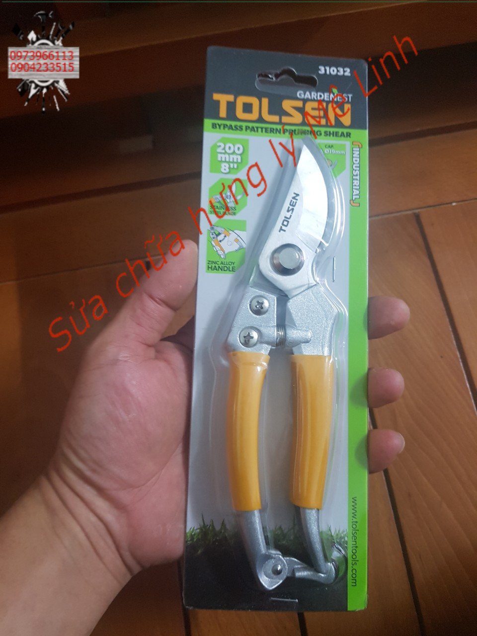 Kéo cắt tỉa cành cây Tolsen chính hãng