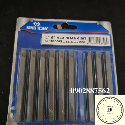 Mũi vít đóng dẹp 8X80mm Kingtony (1 mũi)