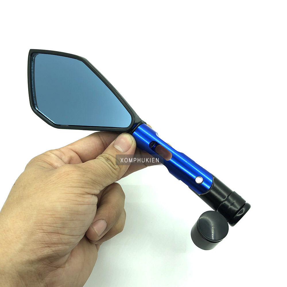 [HCM]Gương Chiếu Hậu 5 Cạnh Trang Trí Xe Máy [ 1 Chiếc Bên Trái ]