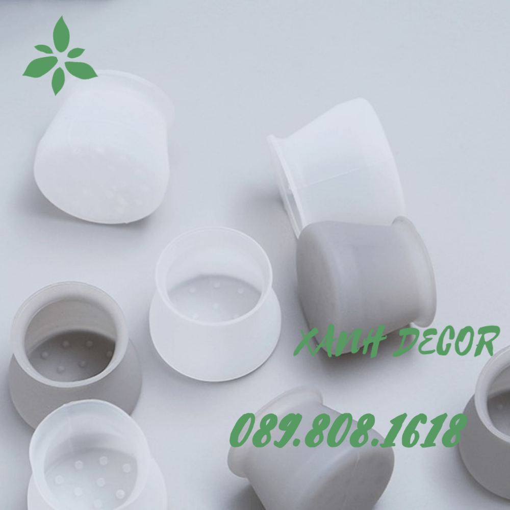 COMBO 4 bọc Silicon bảo vệ chân bàn ghế