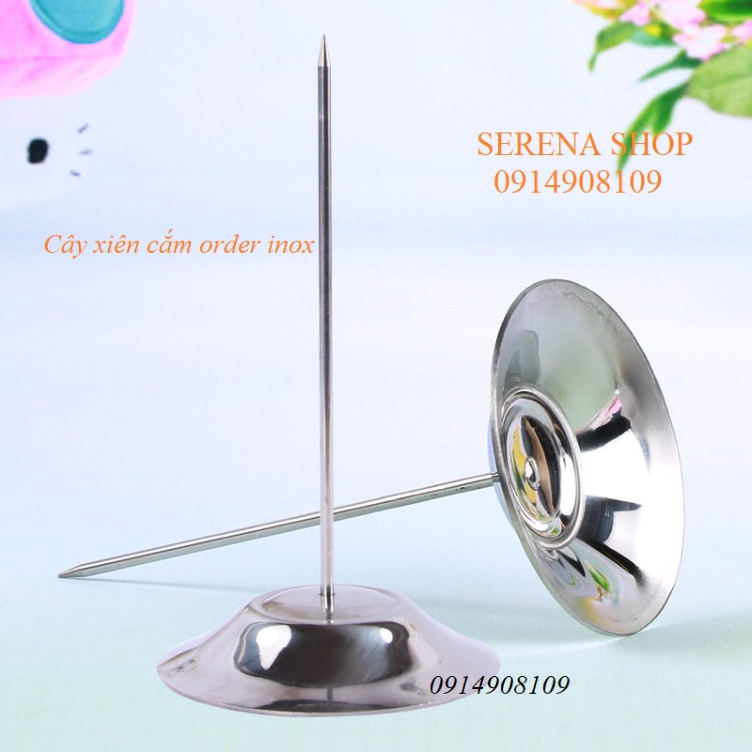 Cây xiên cắm order inox