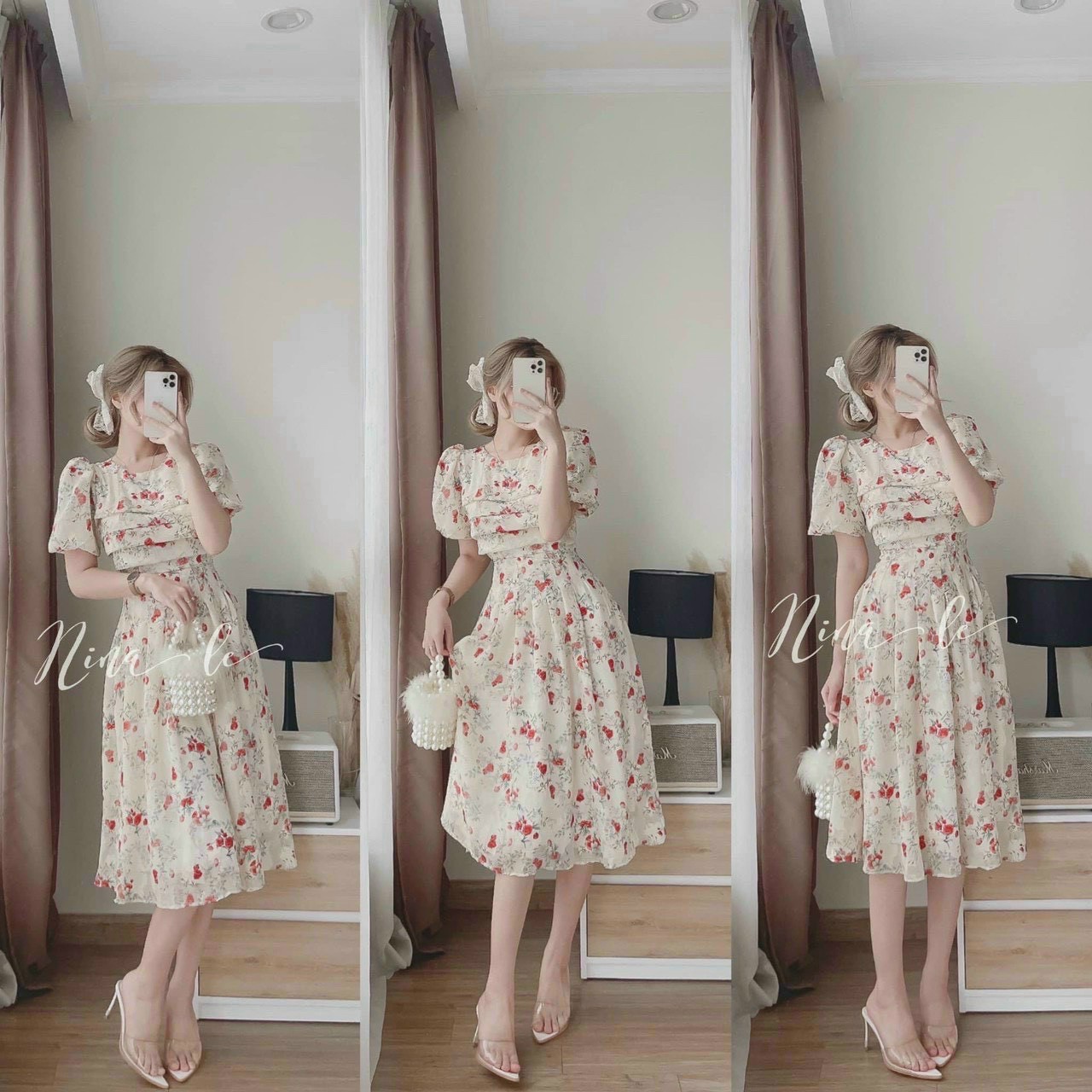 Đầm Voan Hai Lớp Siêu Xinh