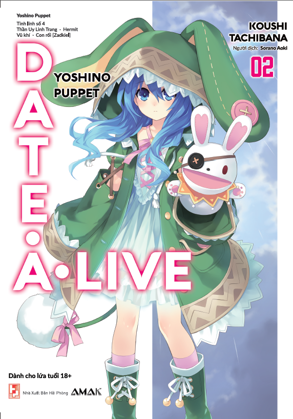 Fahasa - Date A Live - Tập 2 (Tái Bản 2020)
