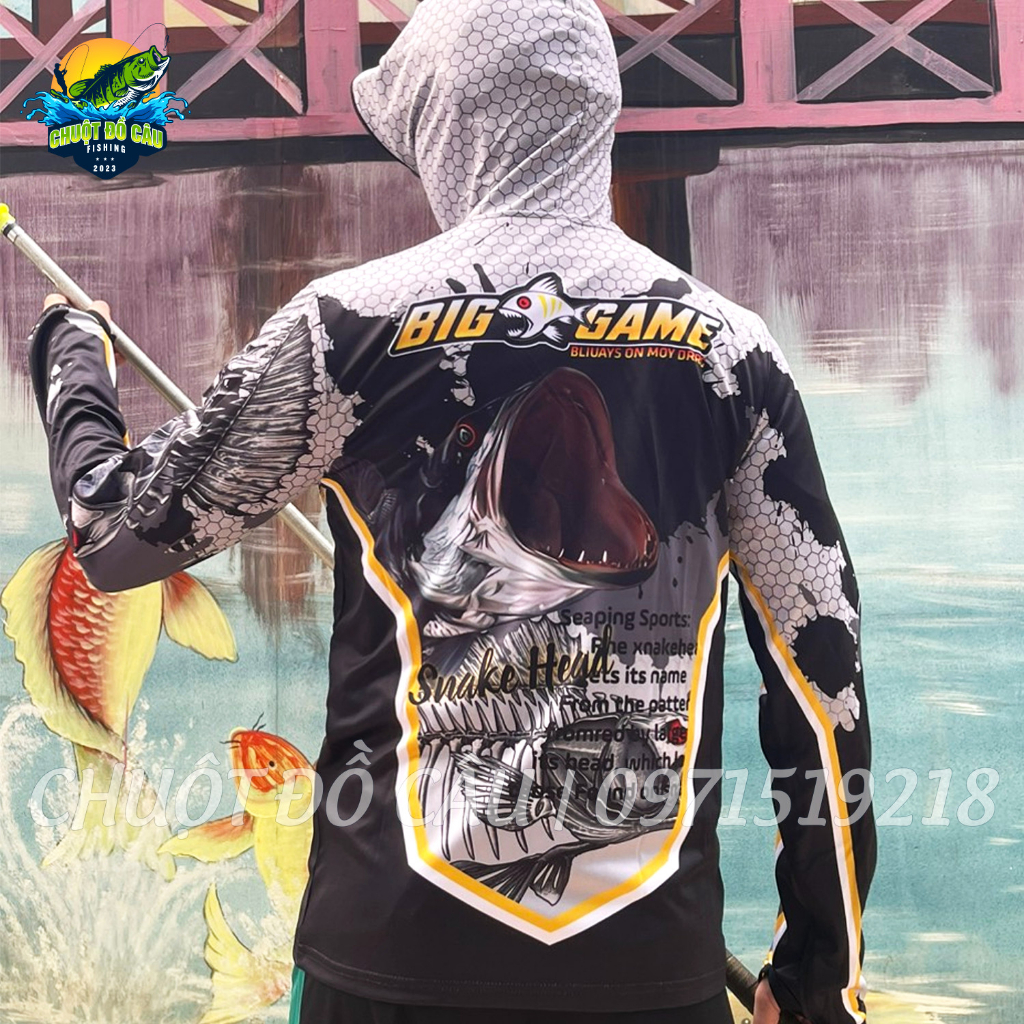 Áo khoác câu cá chống nắng Big Game