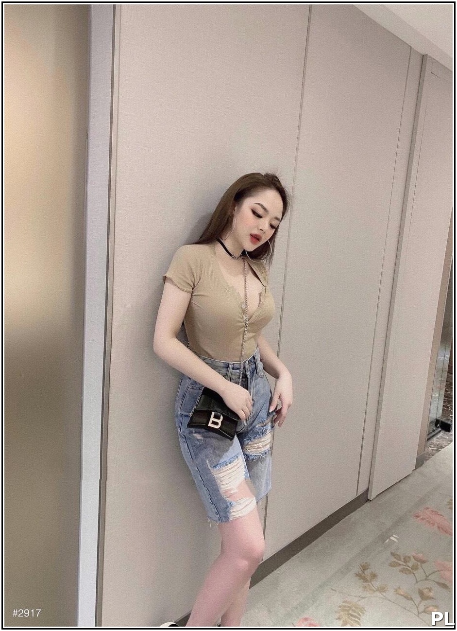 quần jean NGỐ MẪU RÁCH ĐẦU TIÊN SIÊU ĐẸP 2913 -3-7