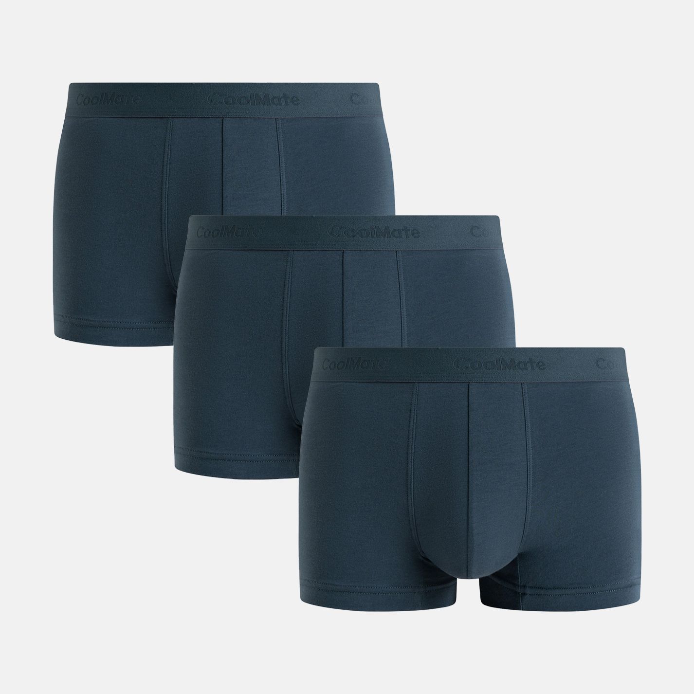 Combo 03 Quần lót Trunk Pima Cotton thấm hút tốt - Coolmate