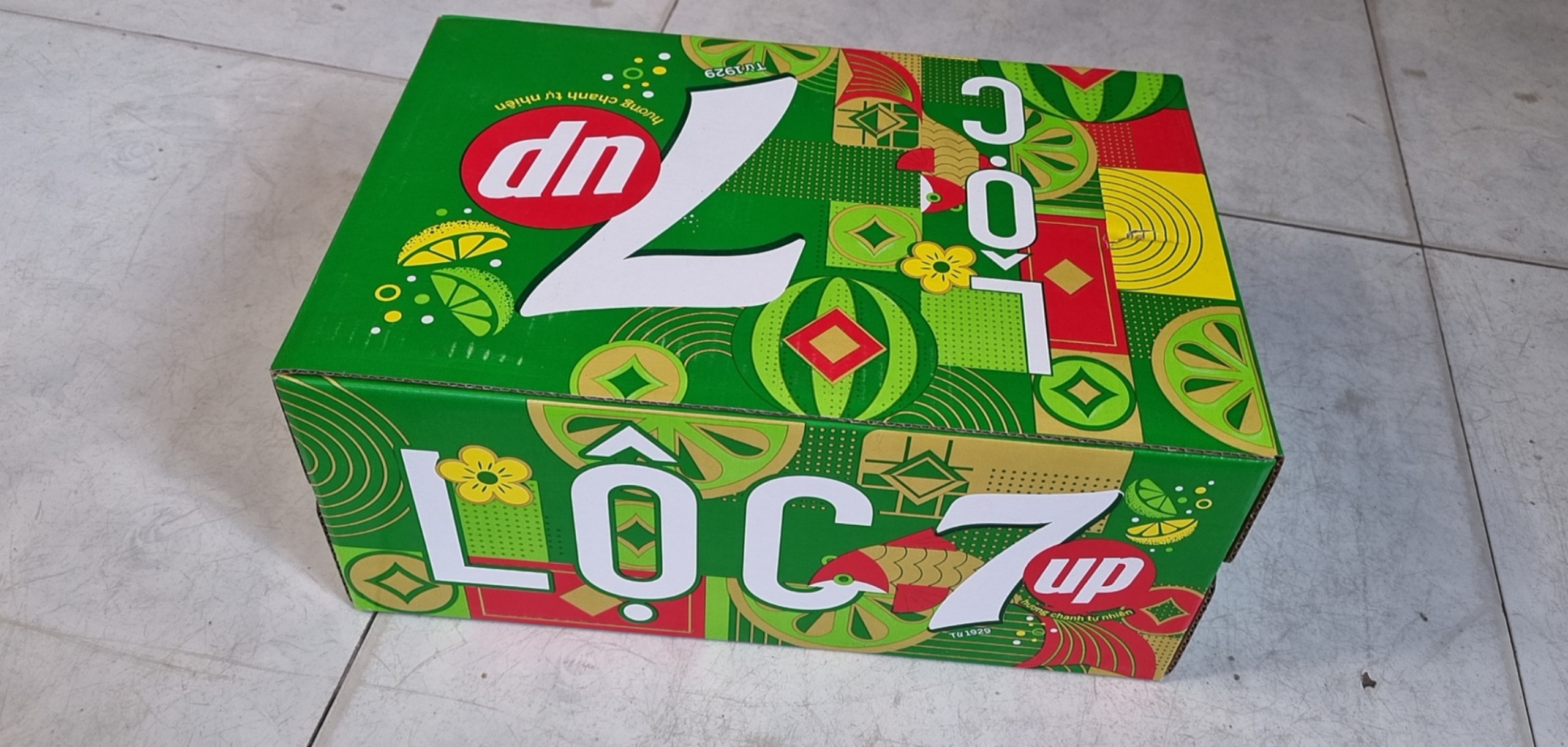 Thùng 7 Up Lon 24 Lon