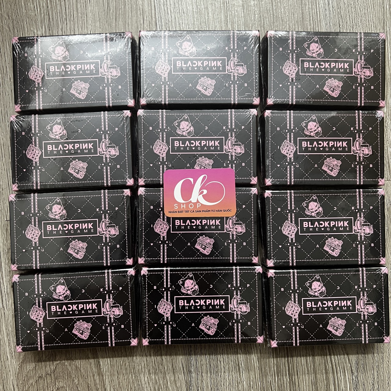 Bộ ảnh chơi game BLACKPINK - the game card