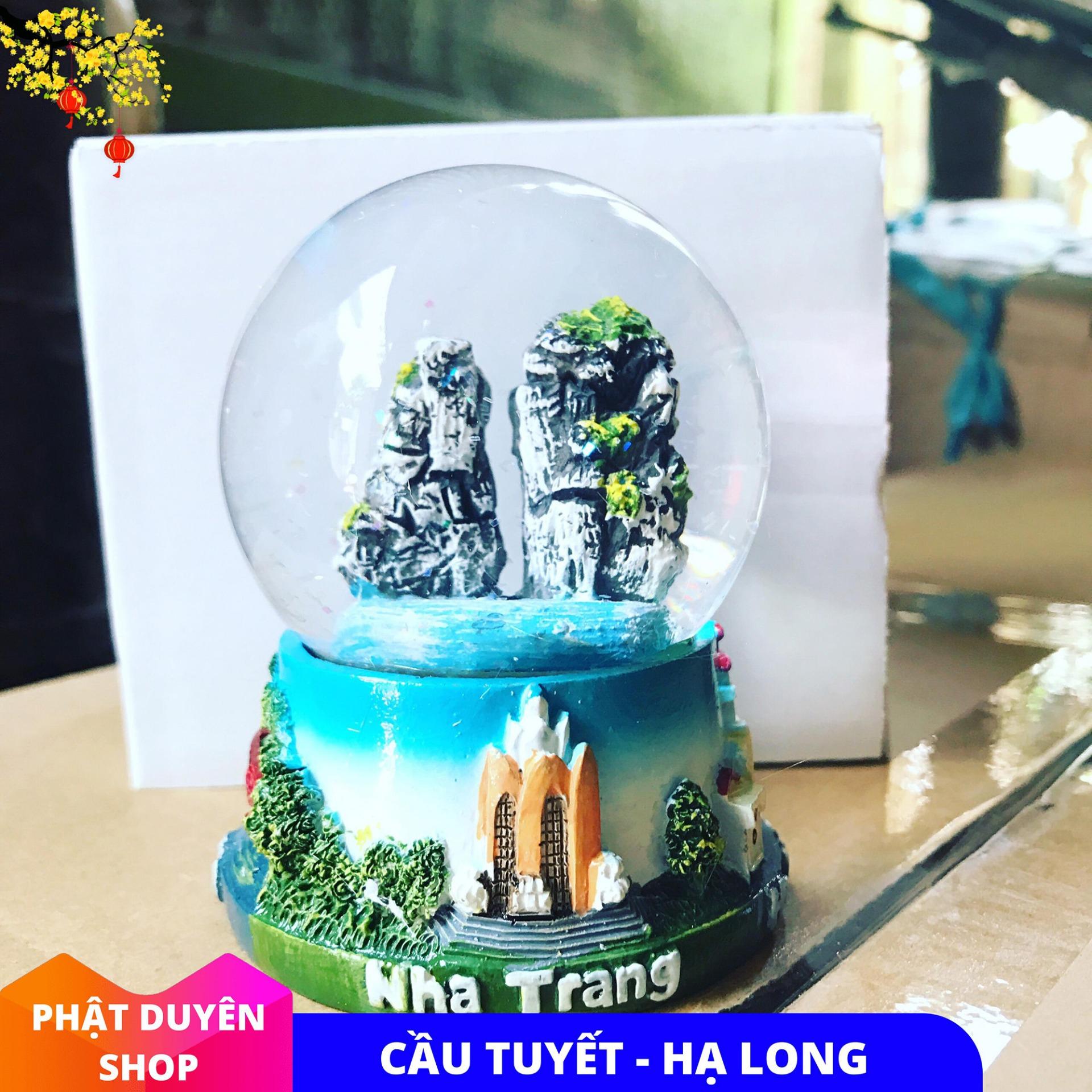 Quả cầu tuyết - vịnh hạ long hòn chống mái