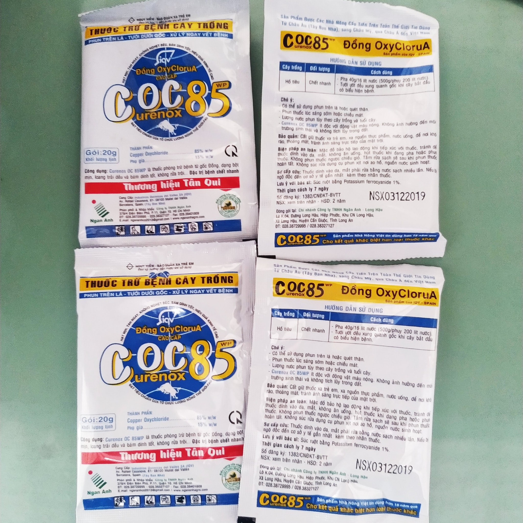 Thuốc trừ bệnh Coc 85 - Gói 20gr