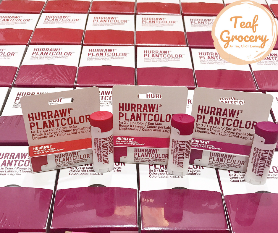 Son dưỡng môi có màu Hurraw! Balm