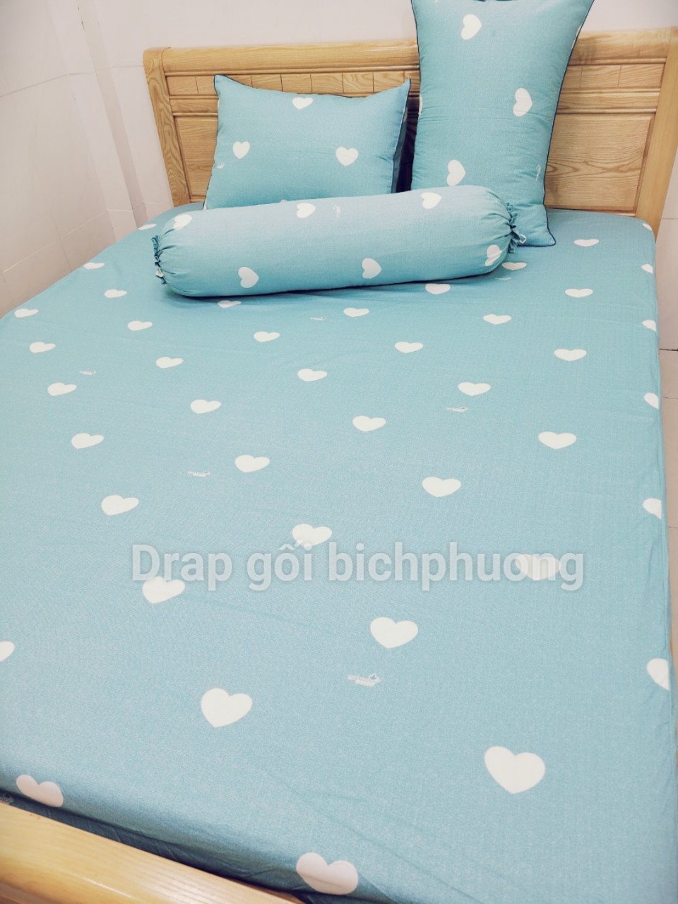 [HCM]Bộ Drap Cotton Thắng Lợi {4 MÓN} đủ size { chuẩn logo]