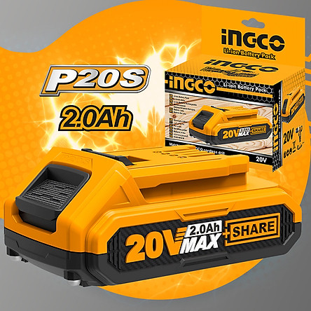 Pin lithium 20V ingco FBLI20011