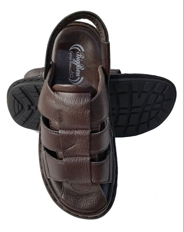 Sandal nam bít đầu biggben da bò thật sdb75