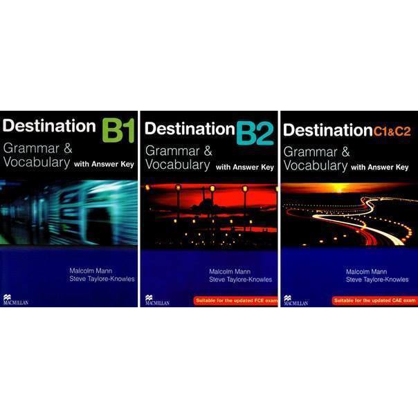Sách - Combo 3 Cuốn Sách Destinationb1, B2 Và C1&C2