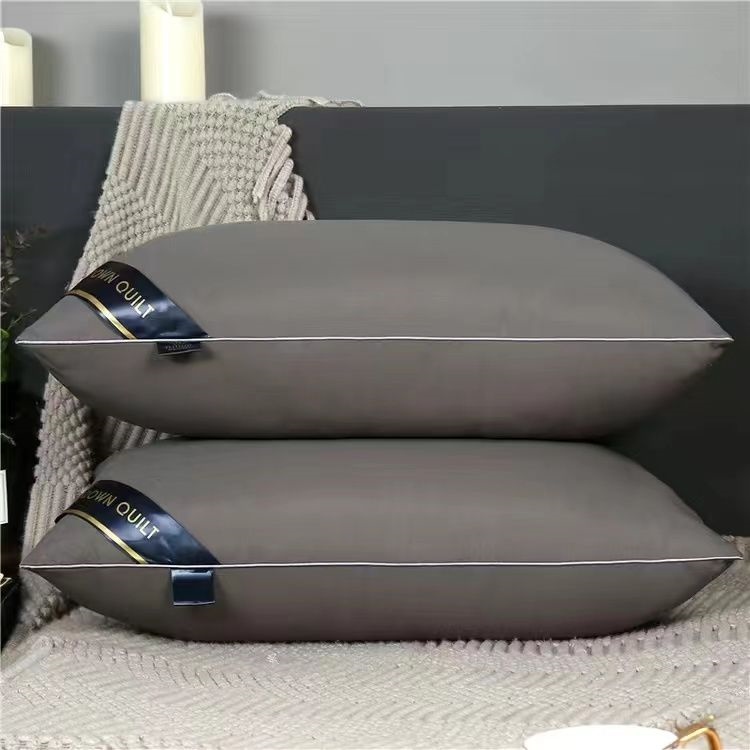 Hilton five-star hotel pillow core pair of neck protection home adult students washable single high pillow pillow