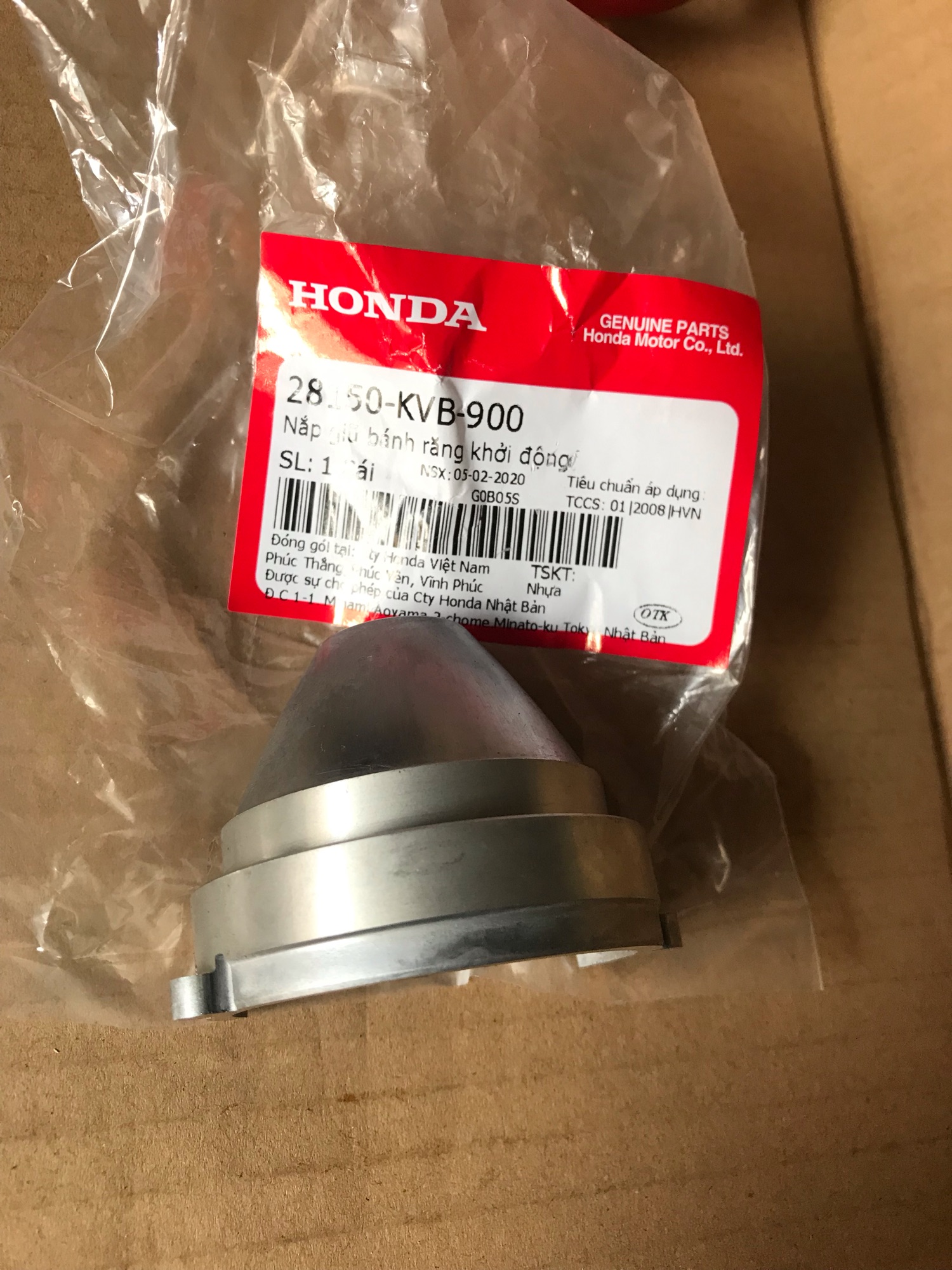 Nắp chụp phóng đề các dòng xe Airblade/Lead hãng