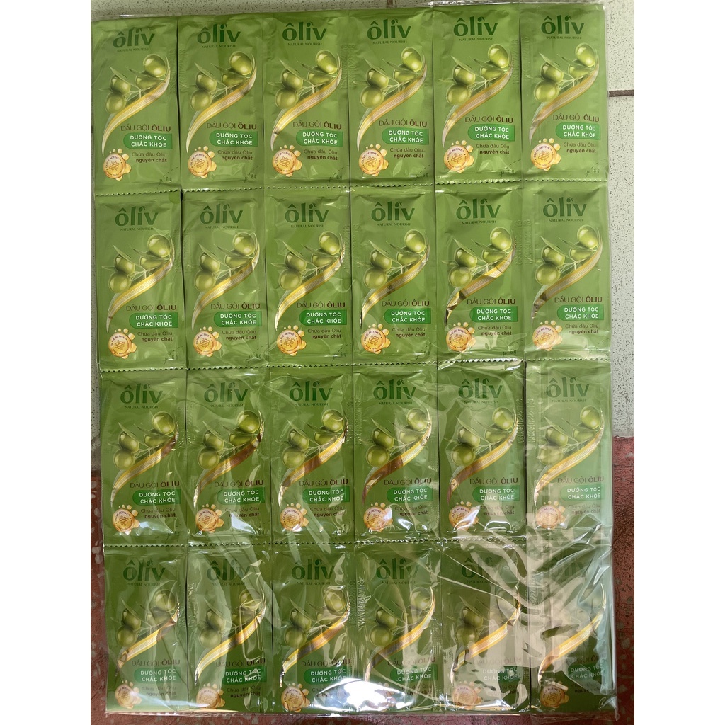 Dây Dầu Gội Ôliv Chắc Khỏe 12 gói