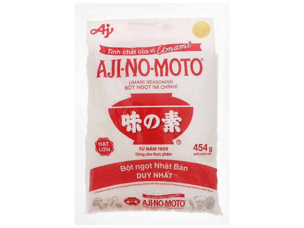 Bột ngọt Ajinomoto gói 454gr