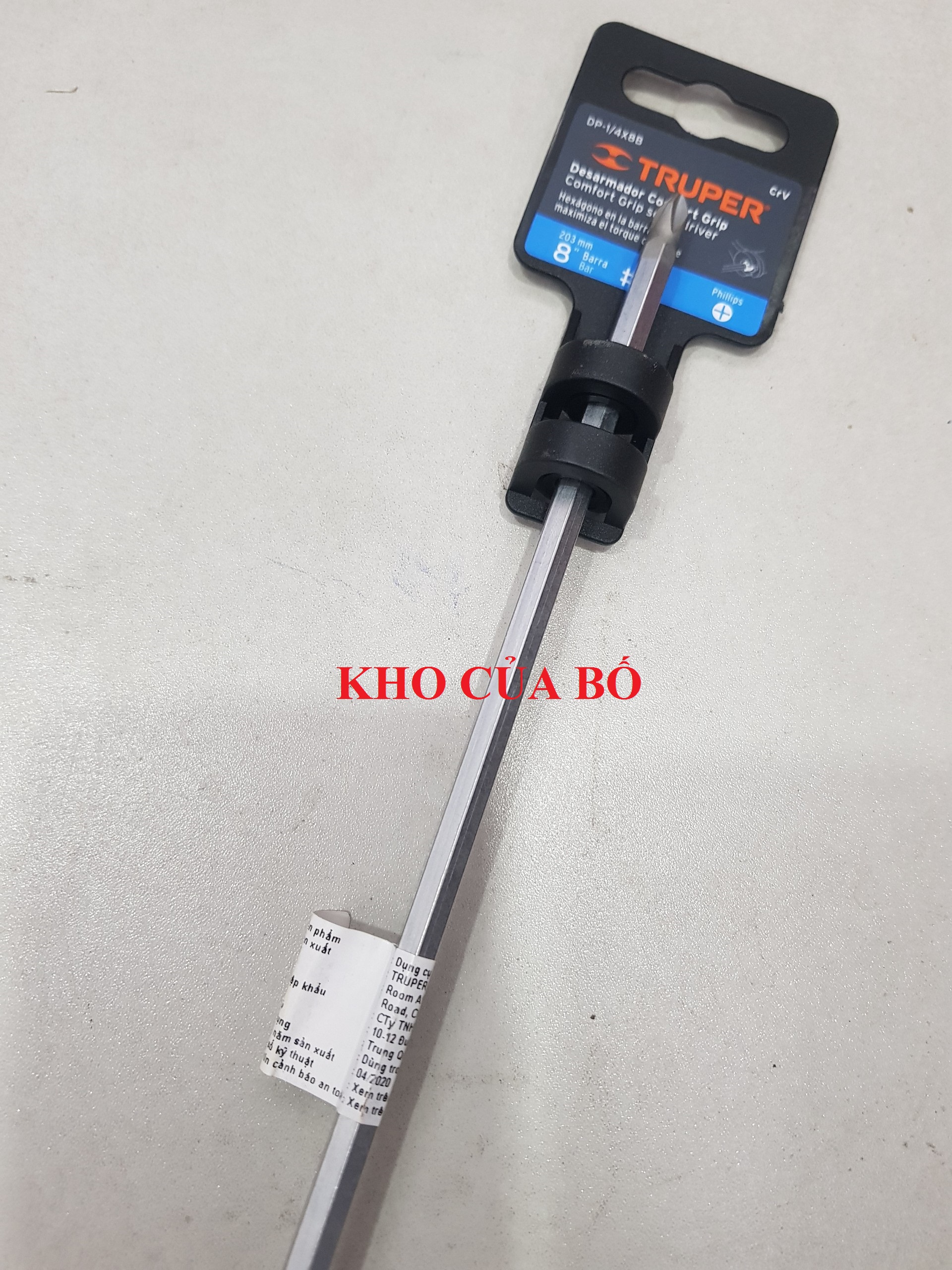 Vít bake 6.5 x 200mm có từ Truper - 14082