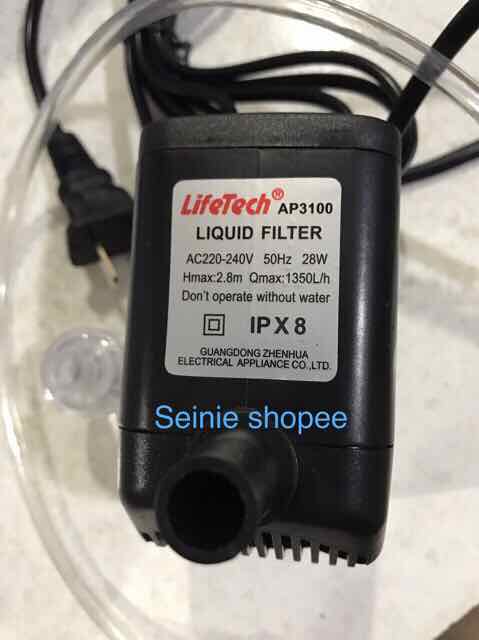 Máy bơm nước hồ cá LifeTech AP 3100