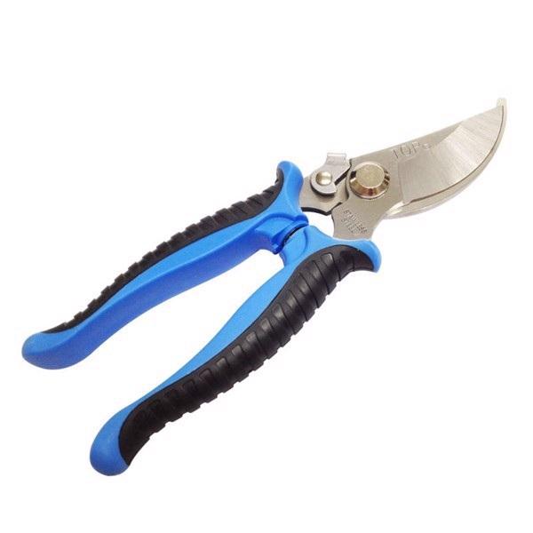 Kéo cắt cành 8 INCH  200mm mỏ cong Inox Top - KM-814-2