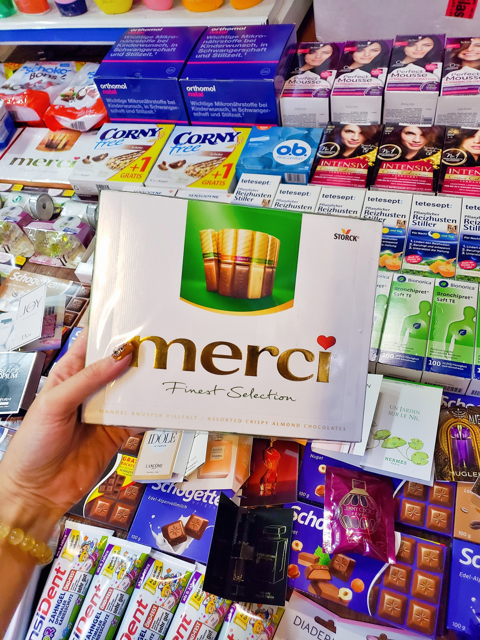 kẹo socola Merci Đức 250g
