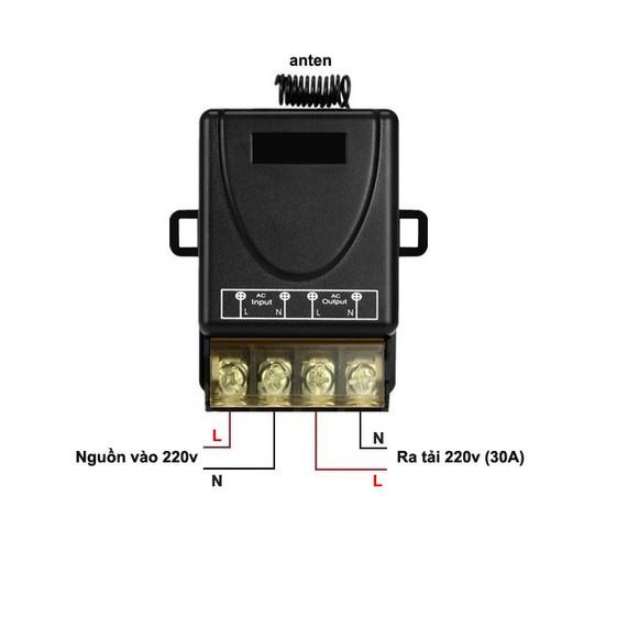 Công tắc điều khiển từ xa 12V100m30A