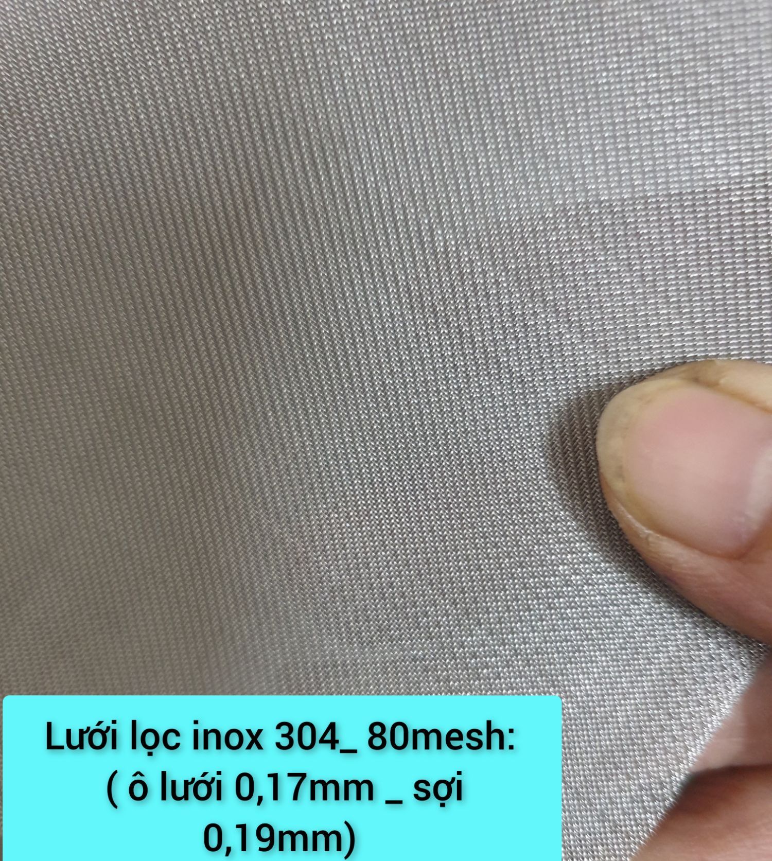 Lưới lọc inox 304 _ 80mesh : lưới lọc nước , bể cá , ...