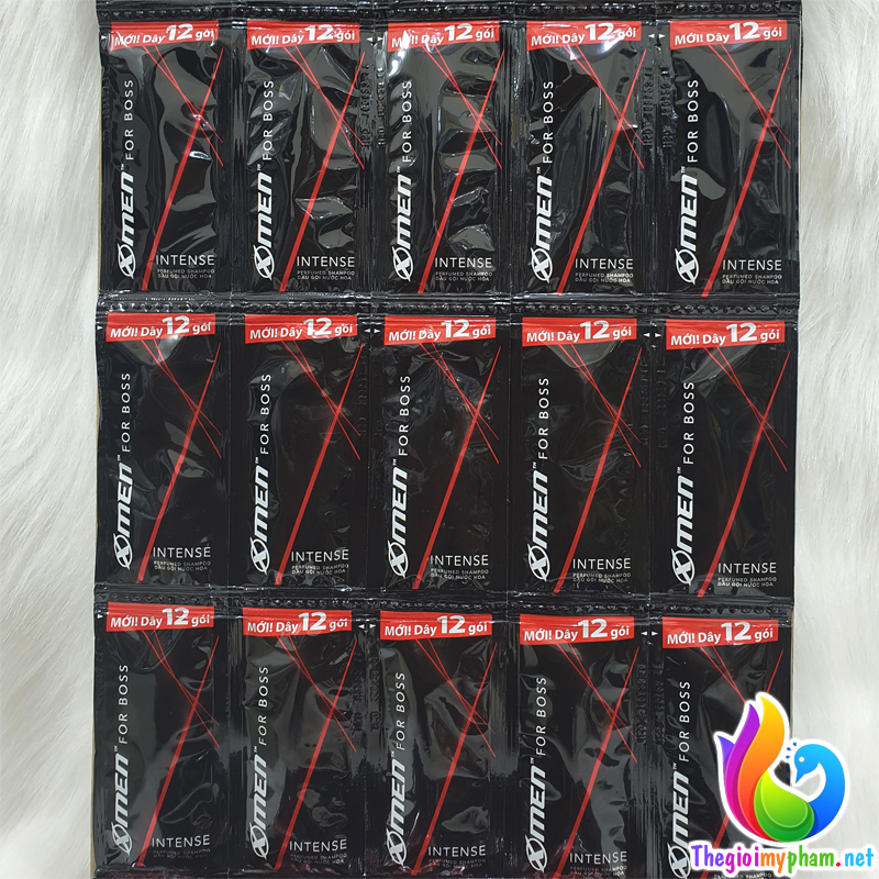Combo 3 gói dầu gội x-men for boss intense