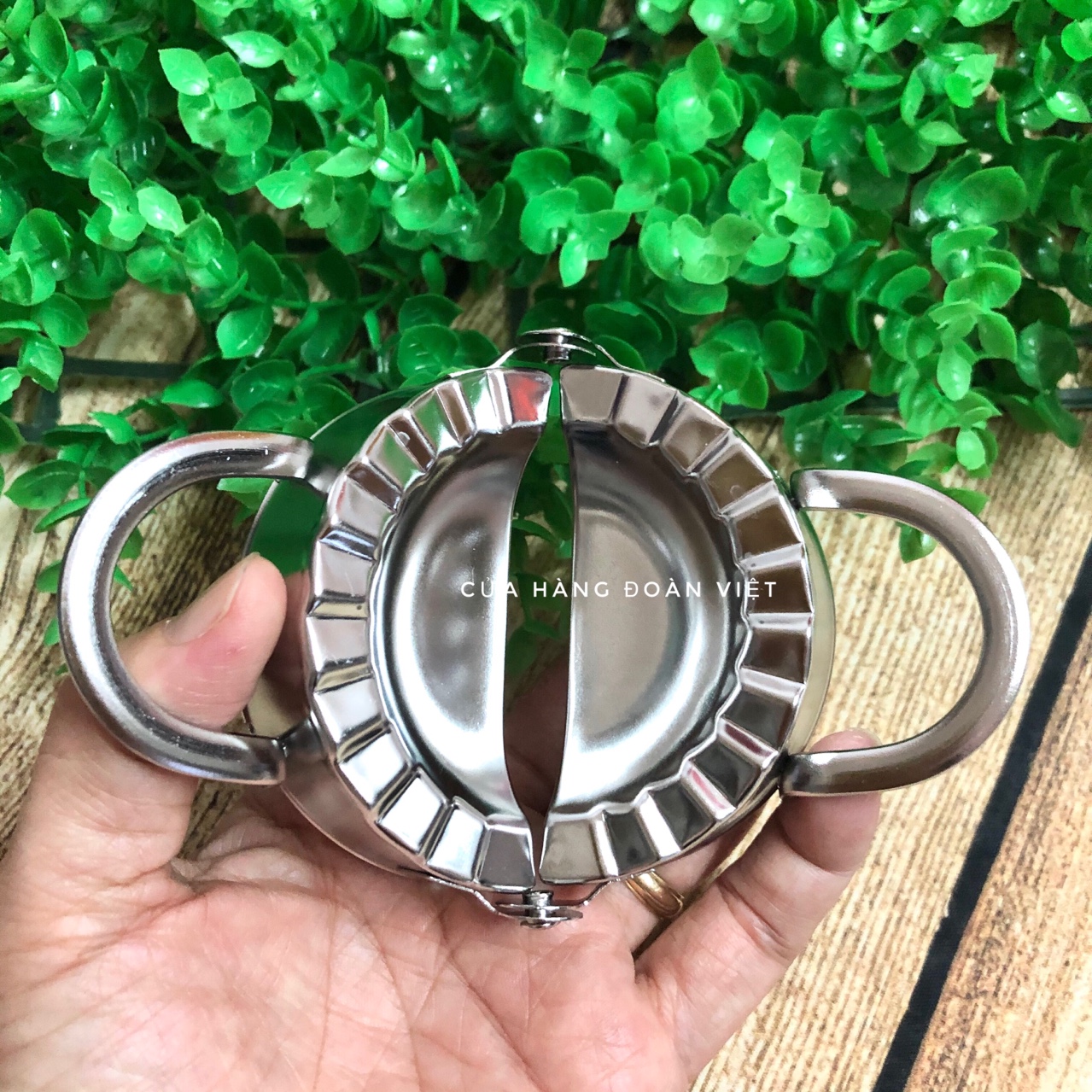 Khuôn Bánh Xếp, Sủi Cảo- Inox 304 Cao Cấp