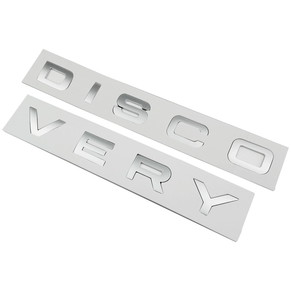 Tem Dán Ô TÔ 3D DISCOVERY - BẠC