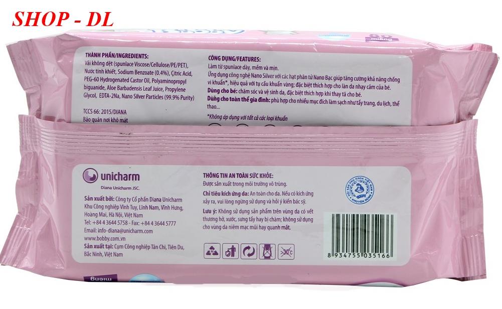 KHĂN ƯỚT TRẺ EM BOBBY CARE (100 MIẾNG/GÓI)