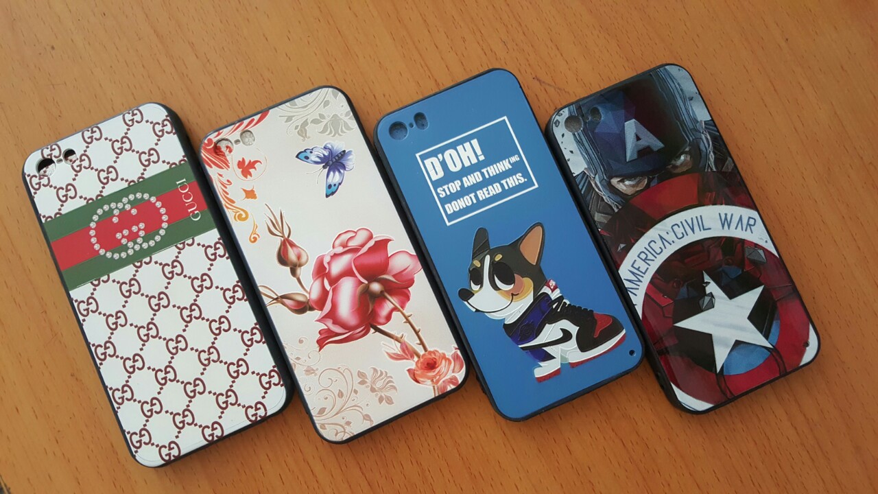 Ốp lưng Iphone 5/5S - ốp hình 4D Cute